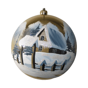 Handmade Handmade Christmas ball House gate