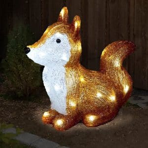 Cute renard christmas decoration cute