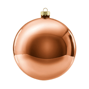 Brilliant Copper Standard Christmas ball