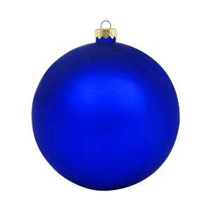 Standard christmas ball matte dark