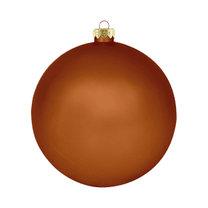 Standard Christmas Ball Matte Bronze