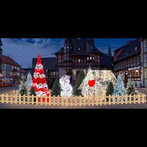 Christmas Scene Gourmandise