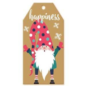 50 pink christmas christmas labels