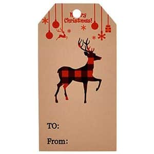 dear Christmas label
