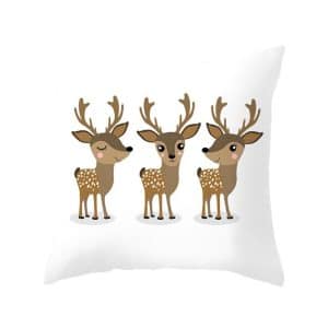 Christmas cushion cover three dears