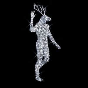 human animal reindes illuminates