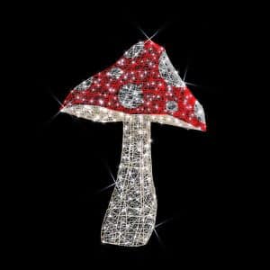 mushroom illuminates