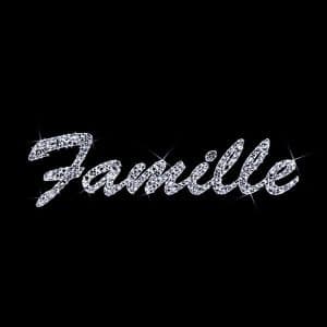 Christmas bright letter Family