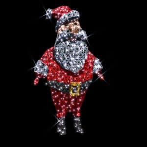 Fat Noel illuminates