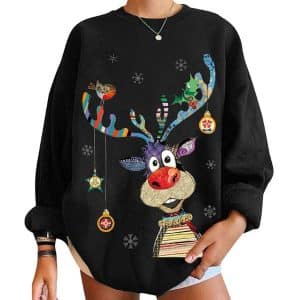 Christmas Pull Women dear
