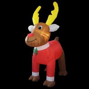 inflatable Christmas structure reindeer of the father no l