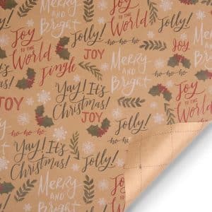 Christmas gift wrap merry christmas