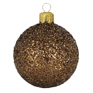 Standard Christmas flaile ball bronze