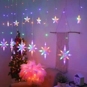 8 branch light light garland