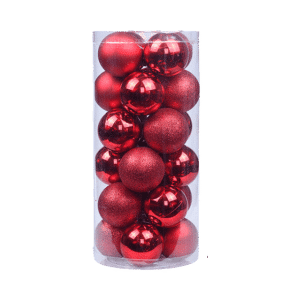 Lot of standard red balls