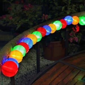Multicolored Lanterns Light Garland