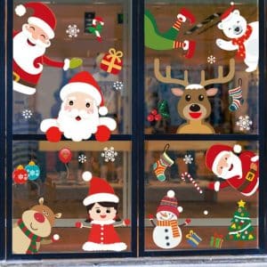 Christmas Stickers Fenetre