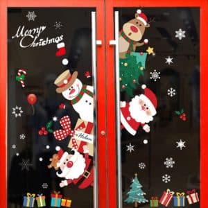 Christmas Stickers Winter Fenetre