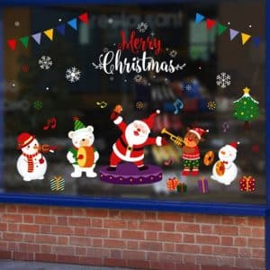 Christmas Fenetre Decoration Stickers