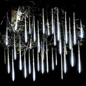 Exterior light garland fall Meteore