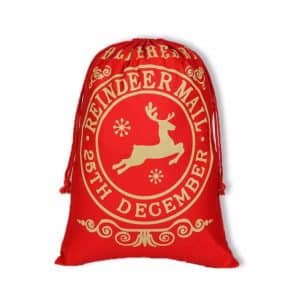 Christmas Fat Hood Bag dear
