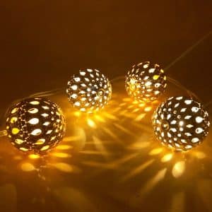 Metallic bright garland