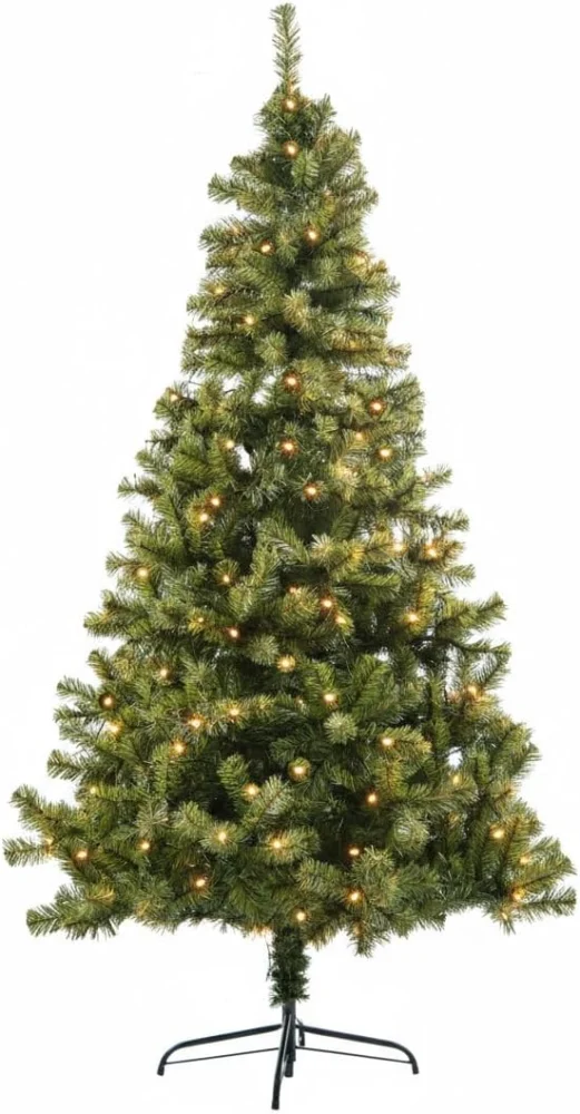 5ft pre-lit Alaskan pine Christmas tree, 130 warm white LEDs