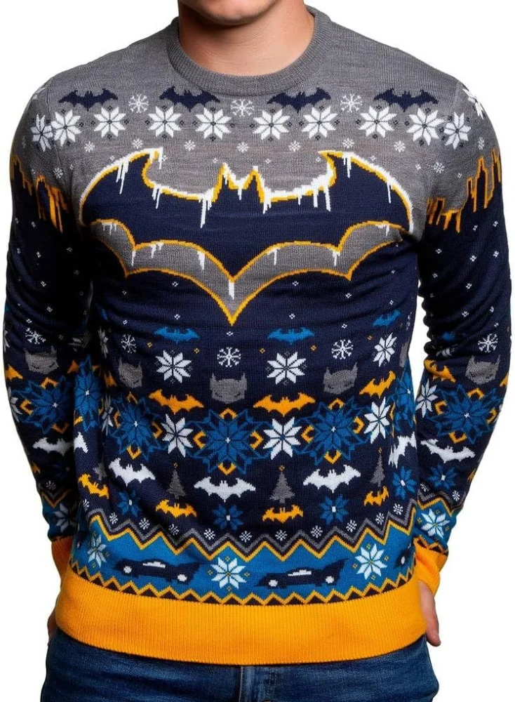 Batman Christmas jumper for men and women from Merchoid