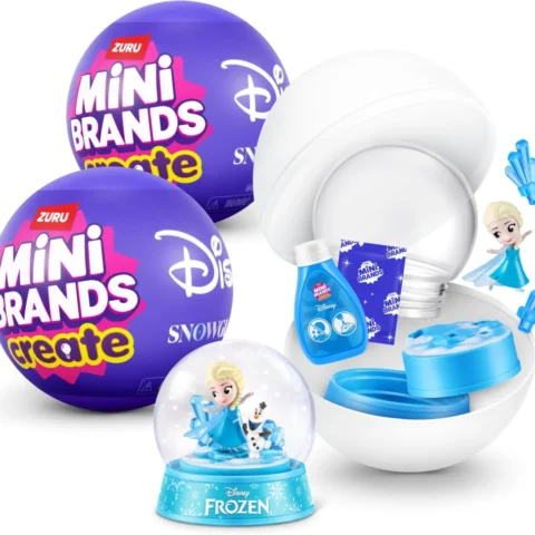 Build-your-own Disney mini snow globe capsules, pack of 2