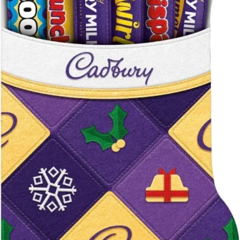 Cadbury Dairy Milk stocking selection box, 6 chocolate bars, 174 g