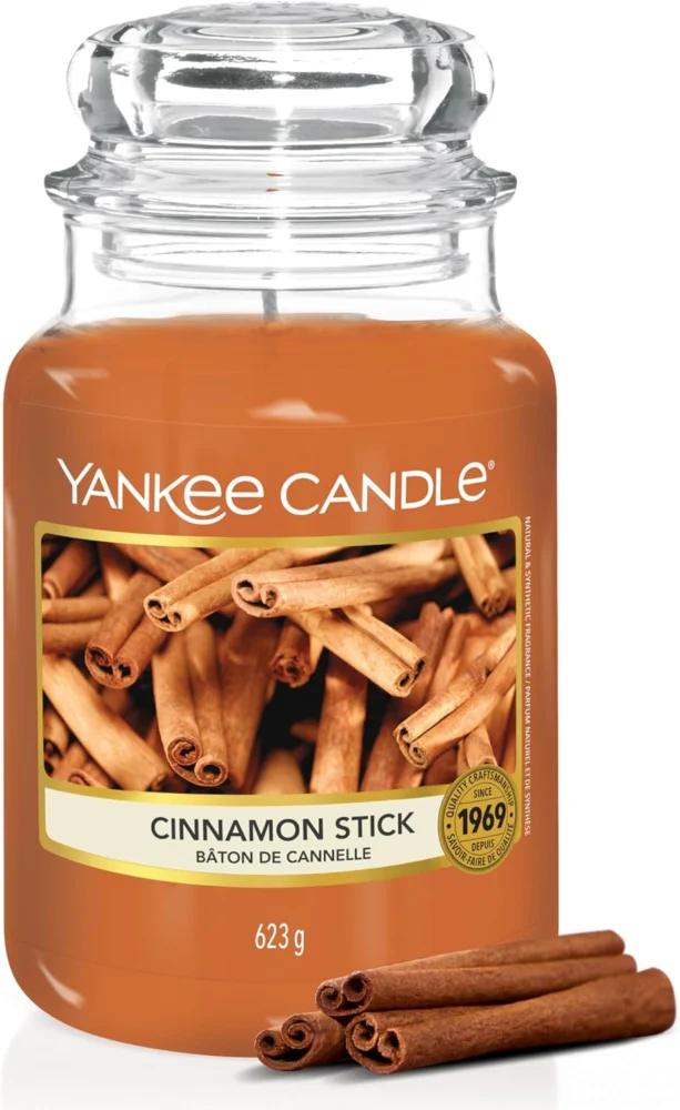 Cinnamon Stick scented large jar candle, up to 150 hours, 623 g