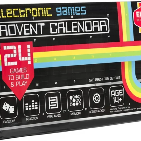 EIGHT build-your-own electronic games advent calendar, 24 games