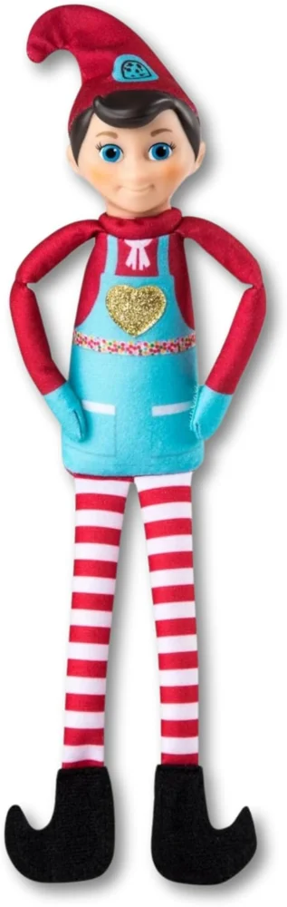 Elf Mates chef boy elf with plush body and velcro hands, 30 cm