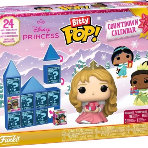 Funko Bitty Pop Disney Princess countdown calendar, 24 mini figures