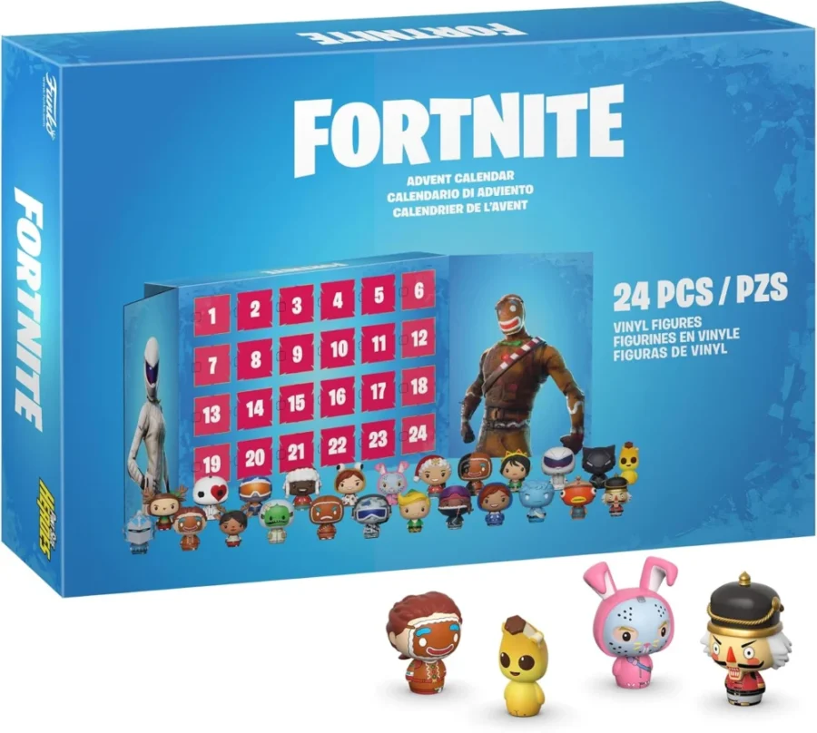 Funko Pocket Pop Fortnite advent calendar, 24 mini vinyl figures