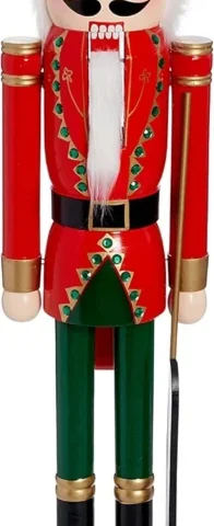 Giant 120 cm (4 ft) handmade wooden nutcracker with moving parts