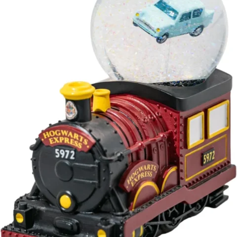 Harry Potter Hogwarts Express snow globe, glass and resin, 14.5 cm