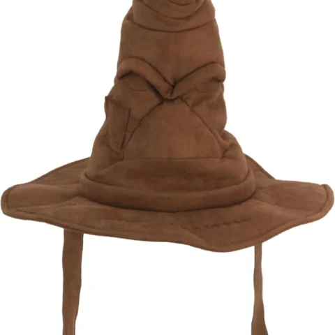 Harry Potter Sorting Hat plush tree topper, brown, 21 cm tall