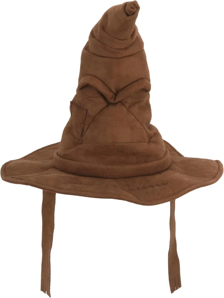 Harry Potter Sorting Hat plush tree topper, brown, 21 cm tall