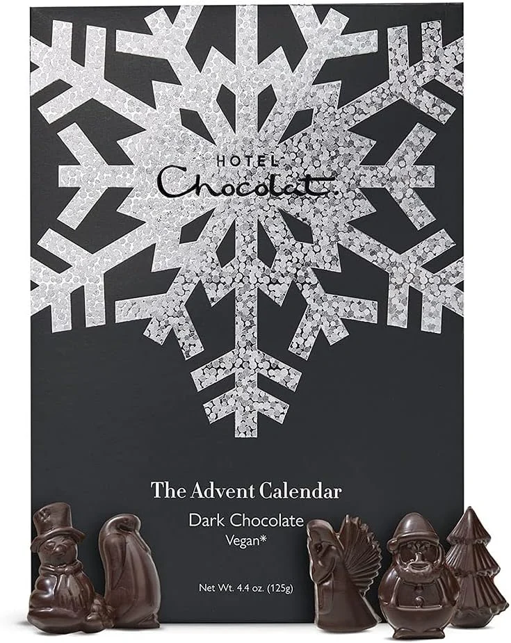 Hotel Chocolat dark chocolate advent calendar, 24 doors, 125 g