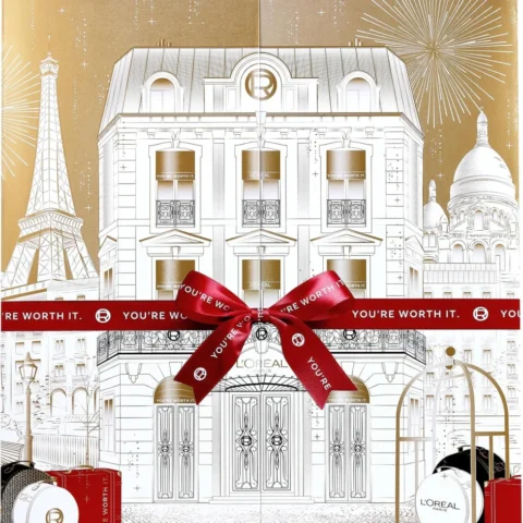 L’Oréal Paris advent calendar, 24 makeup, skincare and hair products