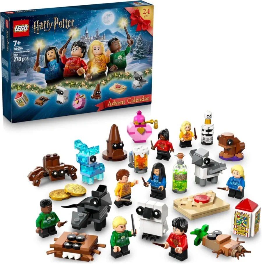 LEGO Harry Potter 76456 advent calendar, 8 minifigures, 278 pieces