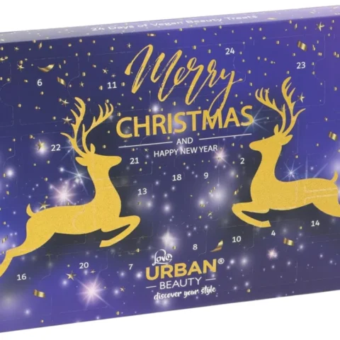 Love Urban Beauty vegan makeup advent calendar, 24 gifts