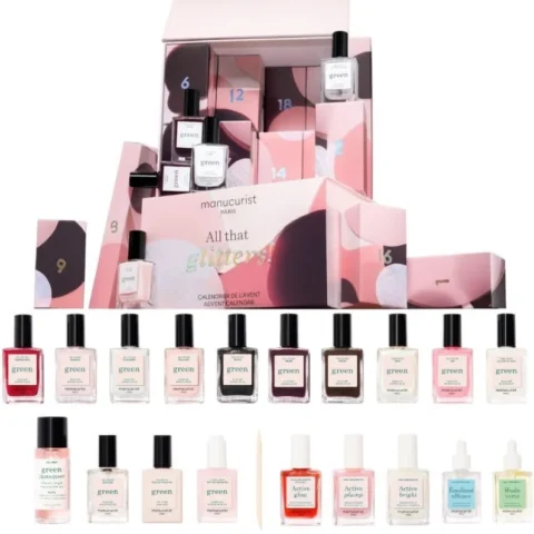 Manucurist nail polish and nail care advent calendar, 24 products