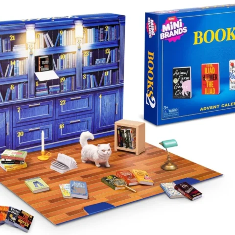 Mini Brands mini books advent calendar by ZURU, 24 miniatures