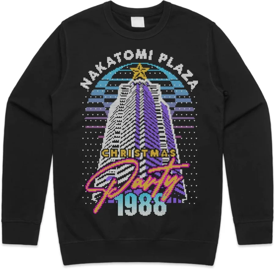 Nakatomi Plaza Party 1988 funny Christmas sweatshirt jumper