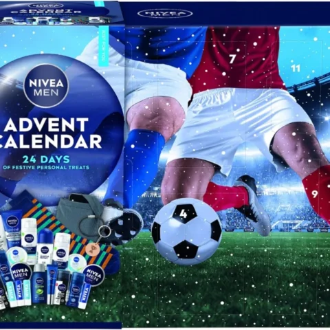 NIVEA MEN advent calendar, 24 days, face wash and shaving gels