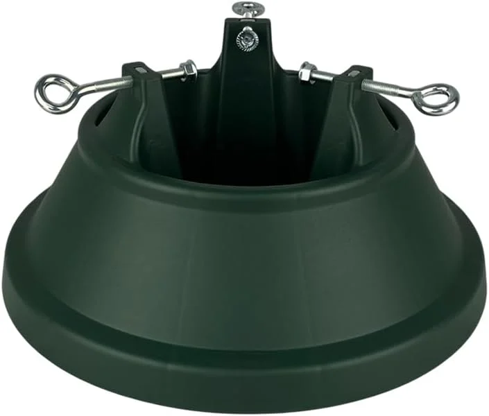 Plastic Christmas tree stand, 3 screws, large reservoir, trees to 6ft