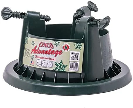 Plastic Christmas tree stand, trees up to 6ft, 3 litre water capacity