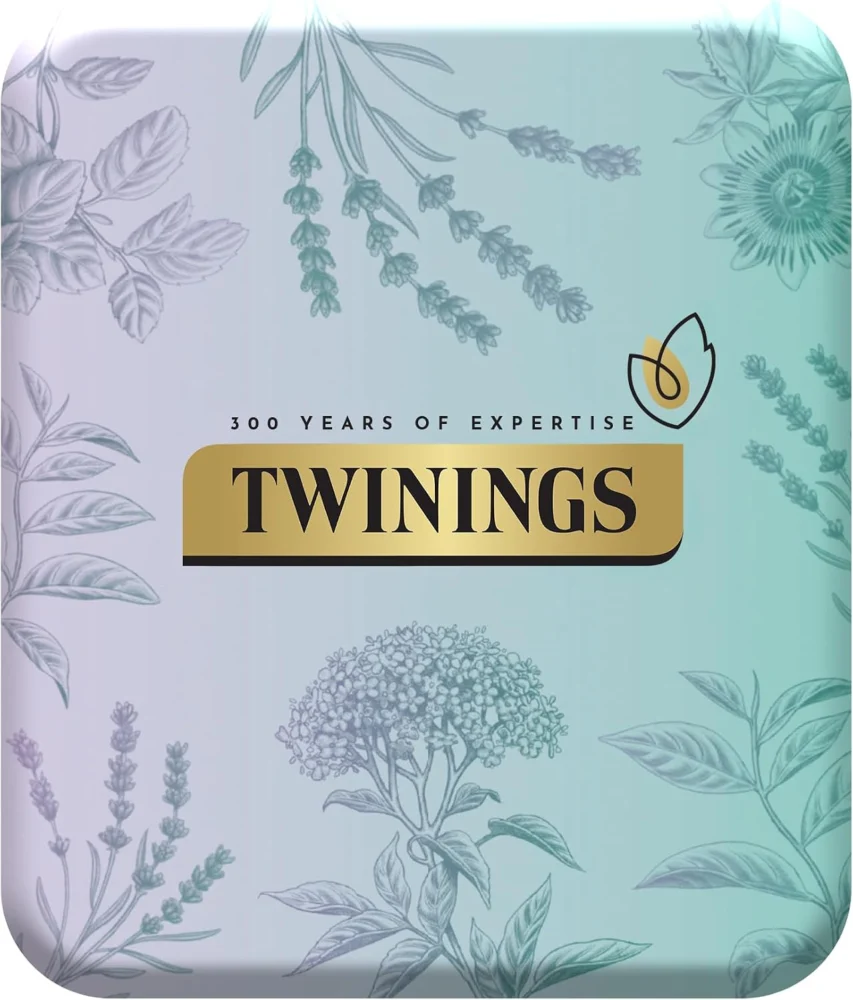 Pocket tea tin with 4 envelopes: Sleep Spiced Apple and Glow